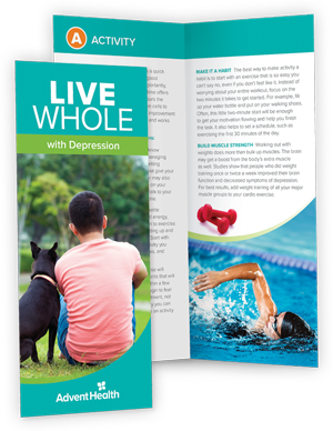 Live Whole with Depression Brochures (25)