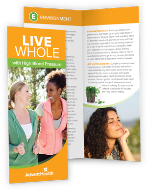 Live Whole with High Blood Pressure Brochures (25)